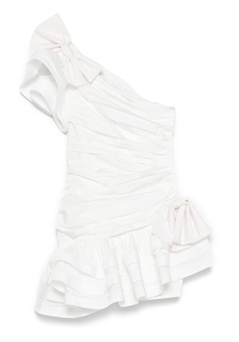 White tafetta mini dress Alessandra Rich - women